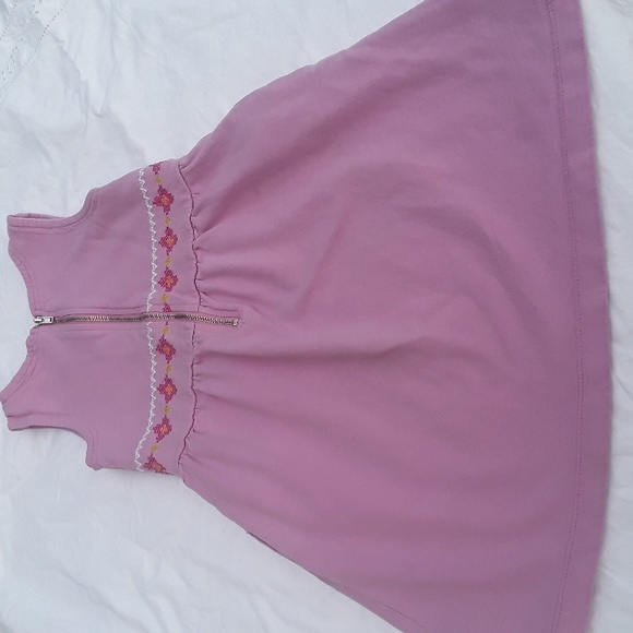 Disney Embroidered Girls Dress 5/6 - Picture 6 of 10